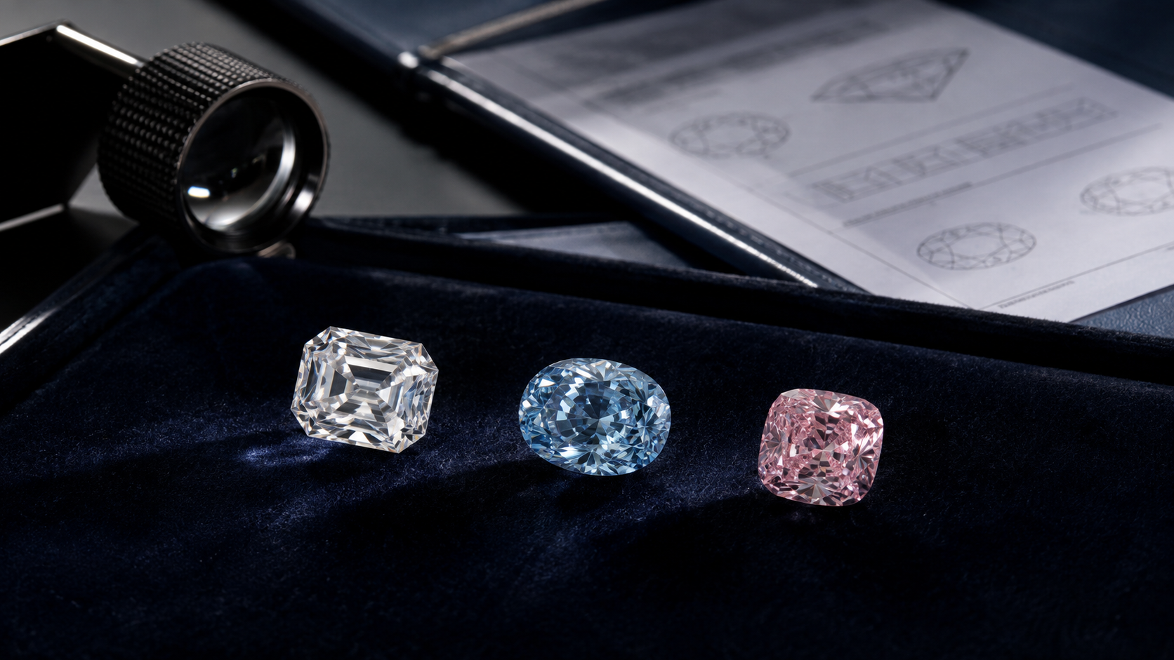 Exceptional diamonds compared for colour, size, provenance and auction price drivers