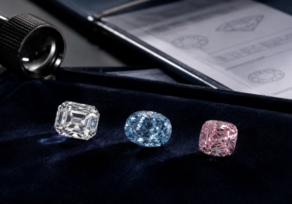 Exceptional diamonds compared for colour, size, provenance and auction price drivers
