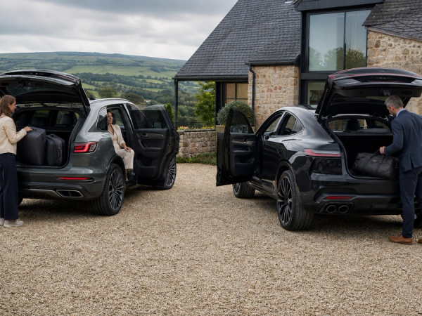 BMW X5 vs Porsche Cayenne shown as a practical comparison