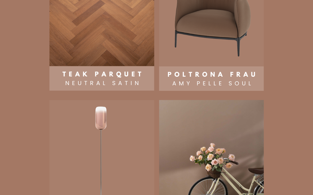 Warm, Wood, Smooth Like Mocha Mousse