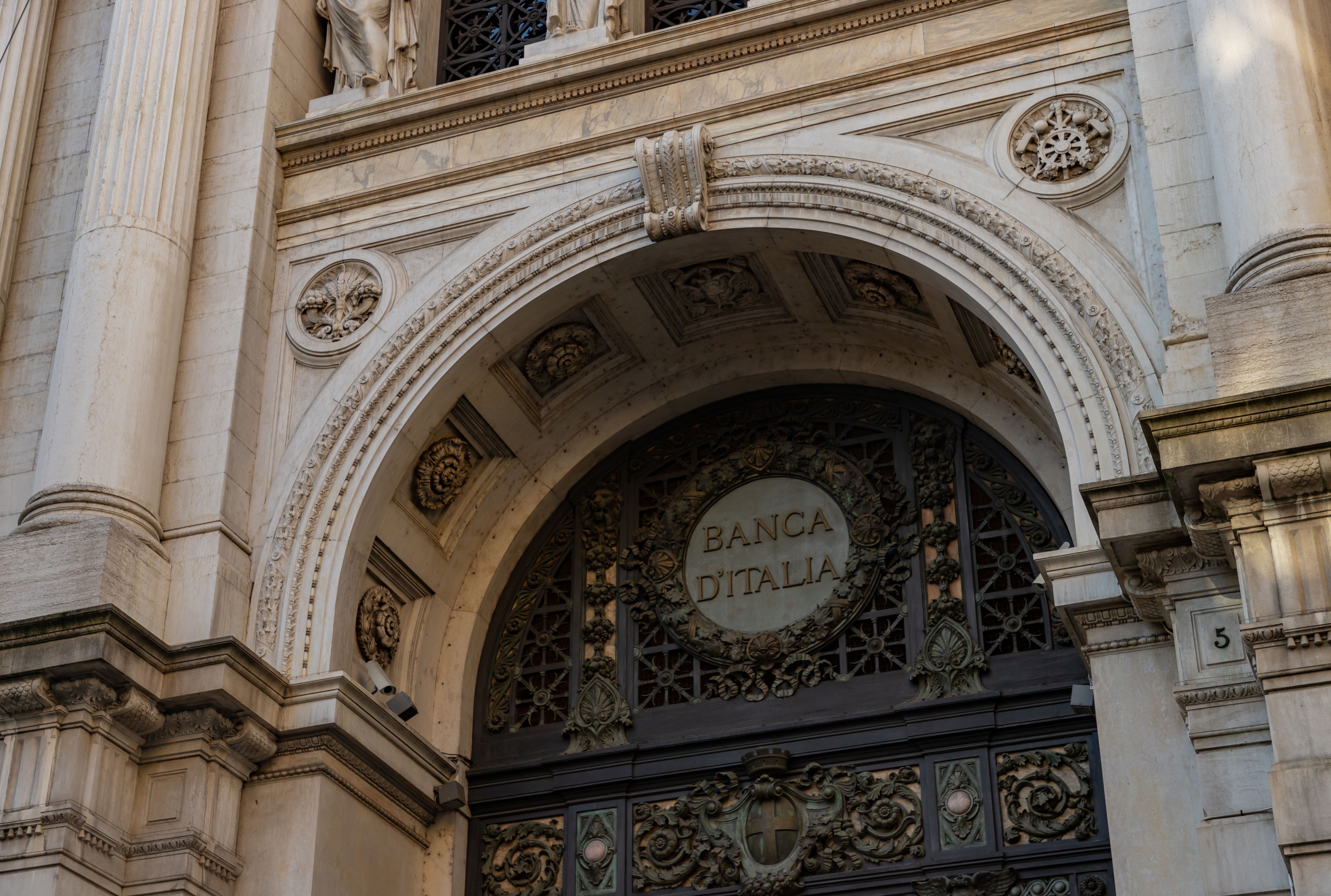 Ingresso di Banca d'Italia