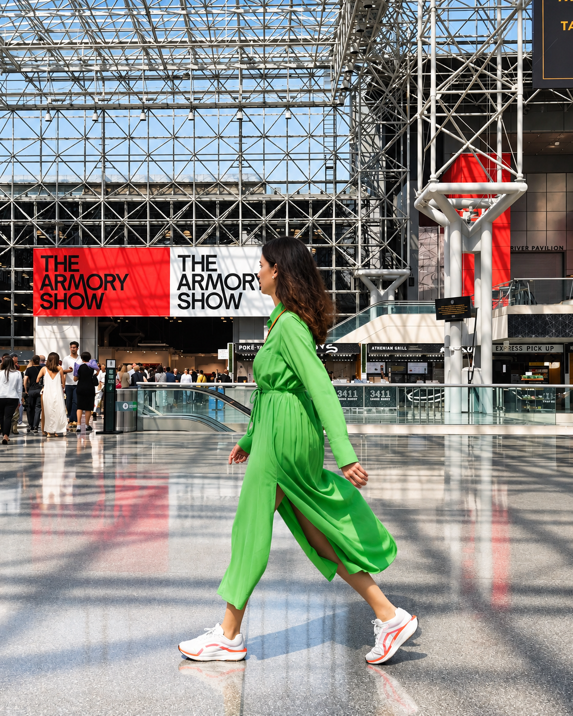 The Armory Show exhibition with the event wordmark