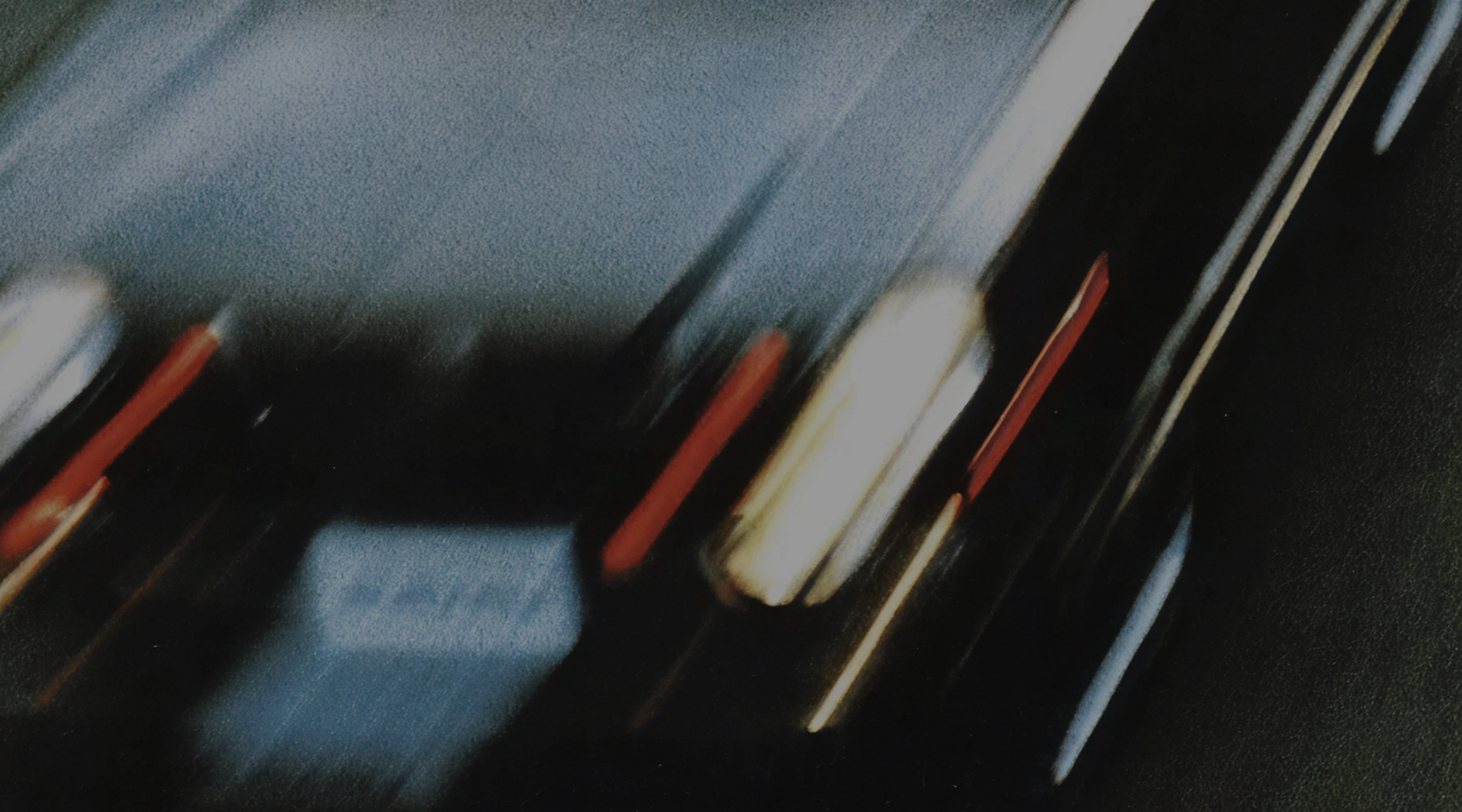 Blurry car image