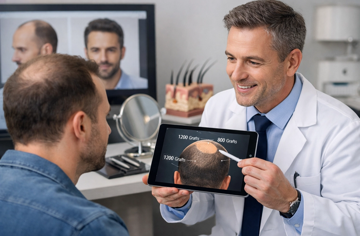 Hair Graft Calculator: Estimate Your Hair Transplant Needs Accurately