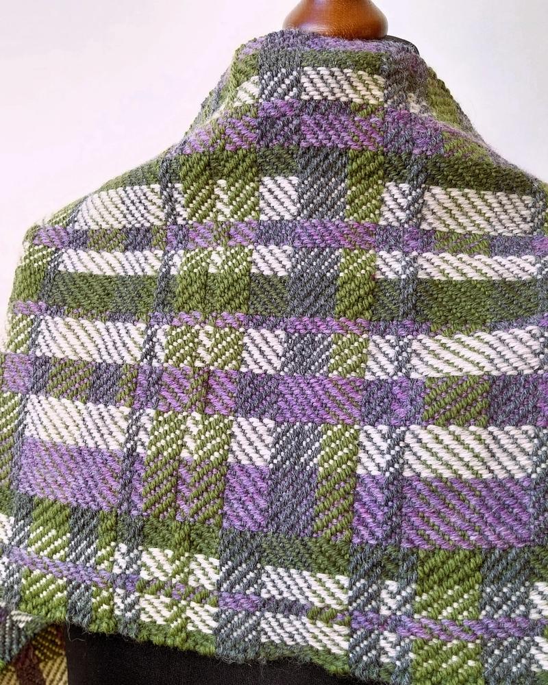 Purple scarf 2