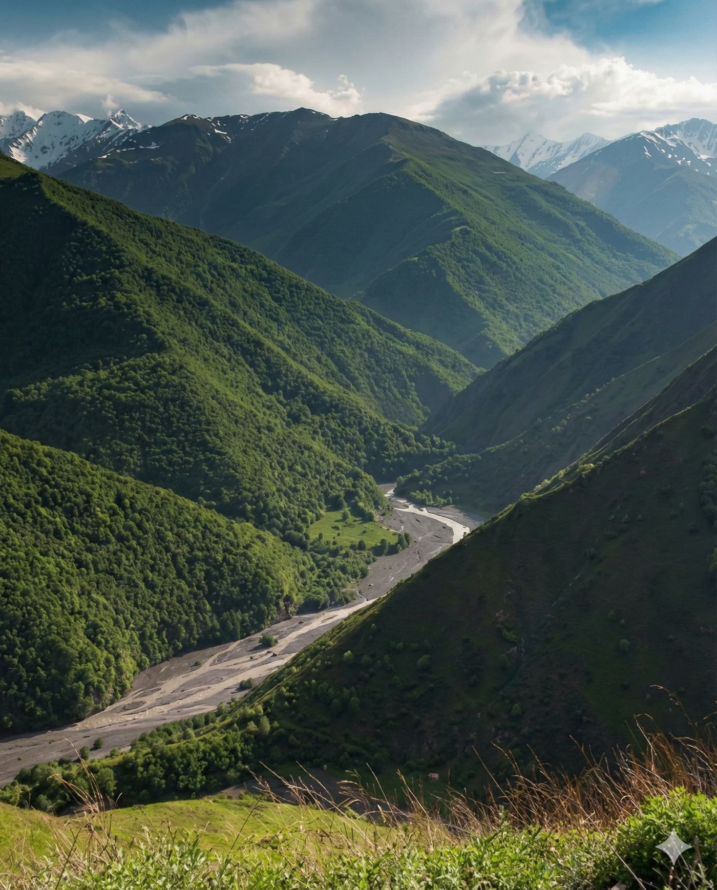 Аргунское ущелье — горные панорамы (Чеченская республика) — фото 4