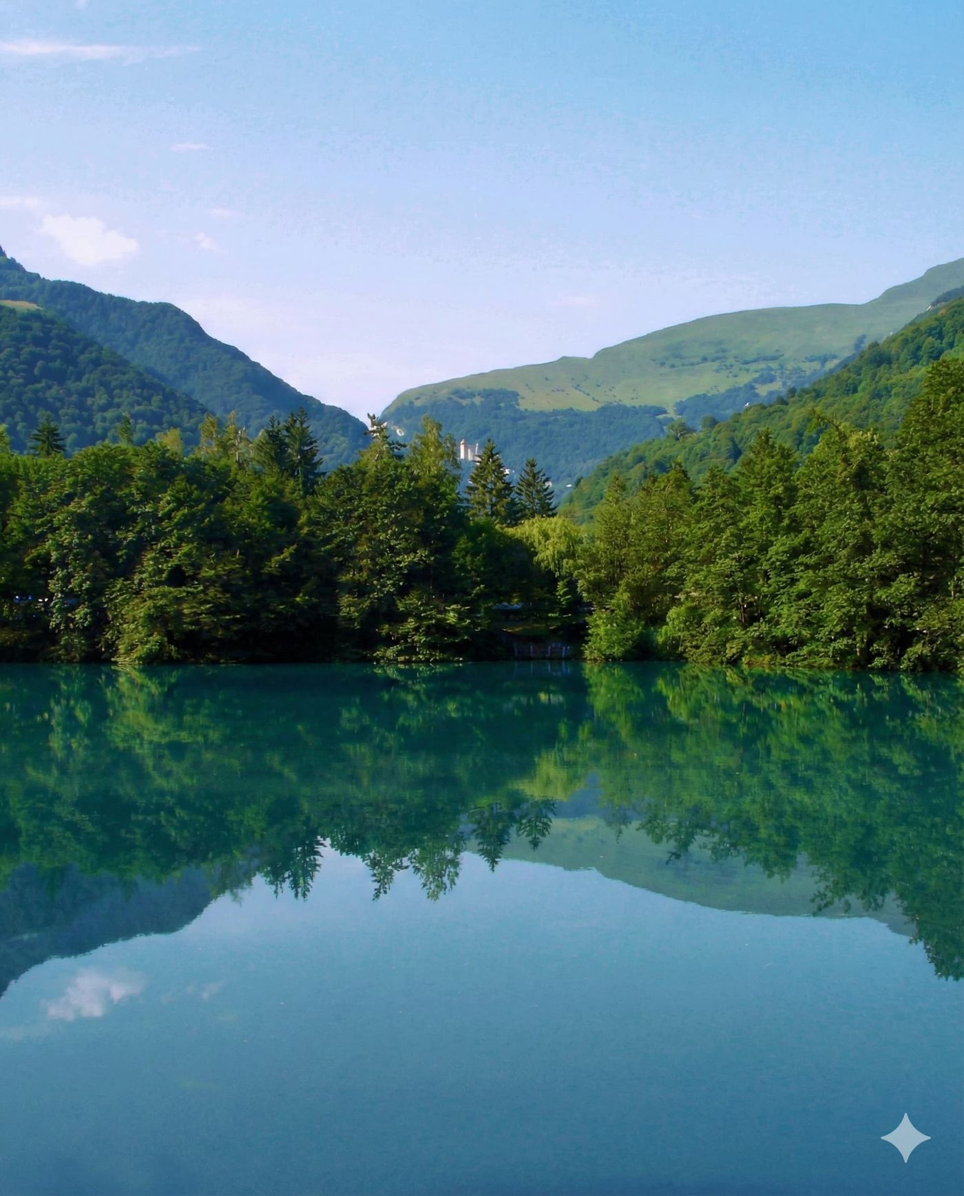 Голубые озёра (КБР) — природное чудо — фото 1