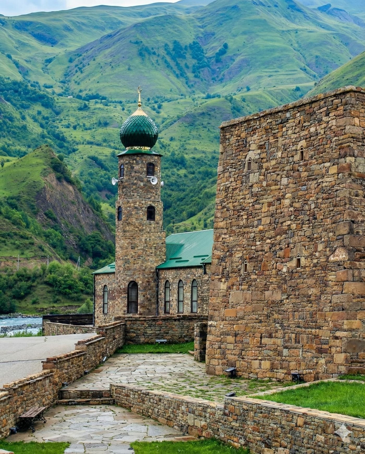 Аргунское ущелье — горные панорамы (Чеченская республика) — фото 3