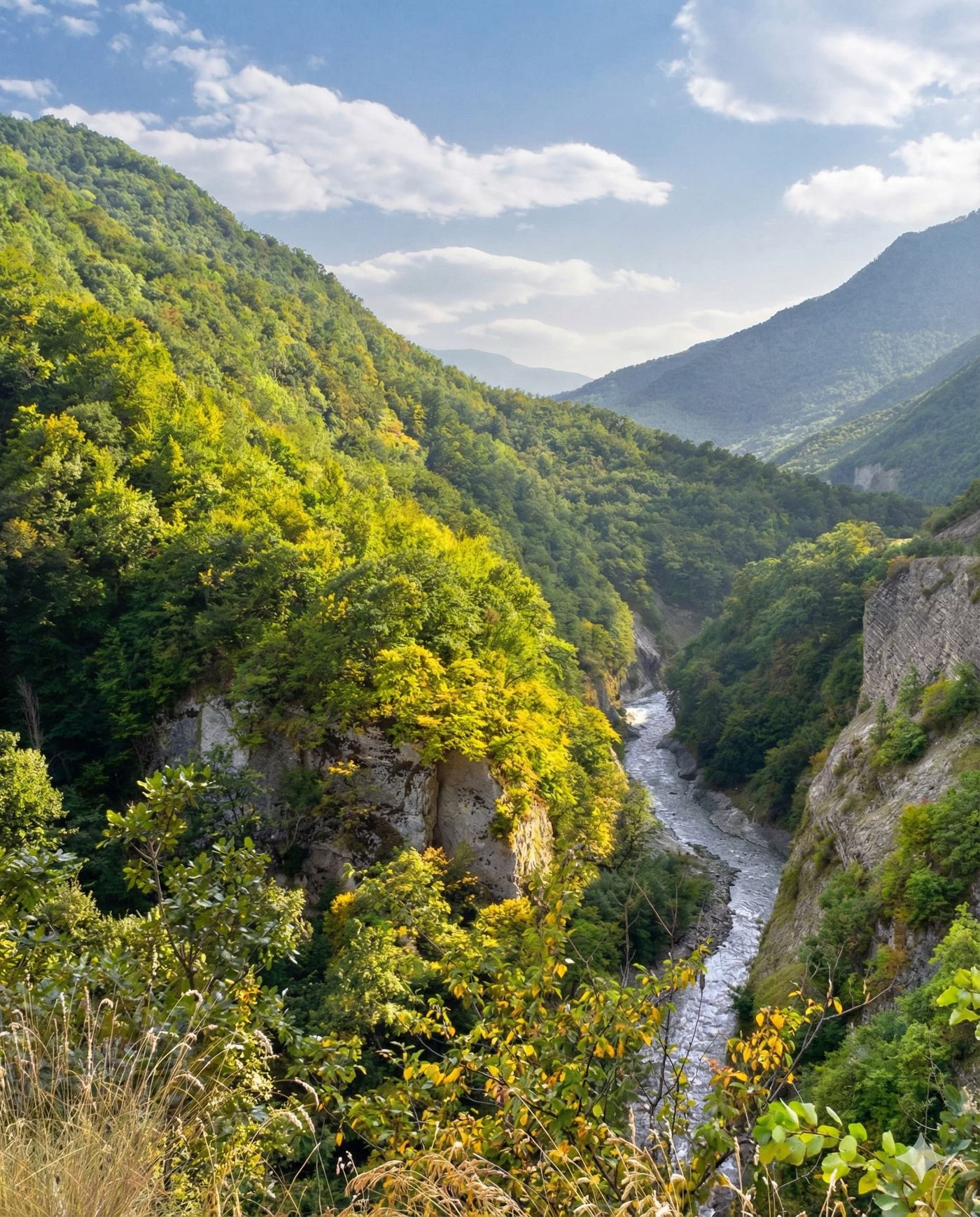 Аргунское ущелье — горные панорамы (Чеченская республика) — фото 2