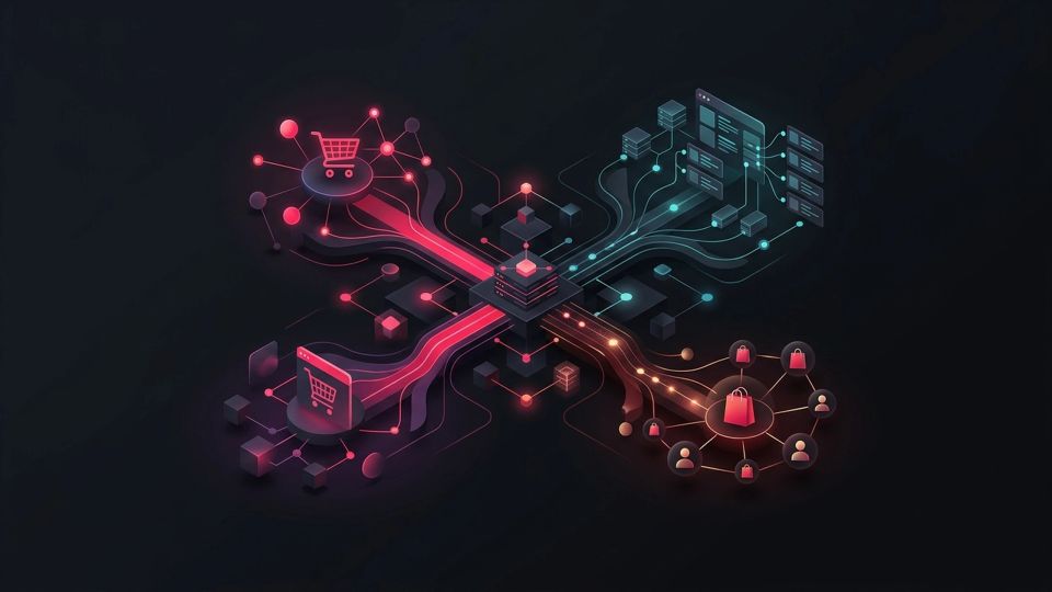 Hero image for Sales Channel — concept illustration for e-commerce glossary