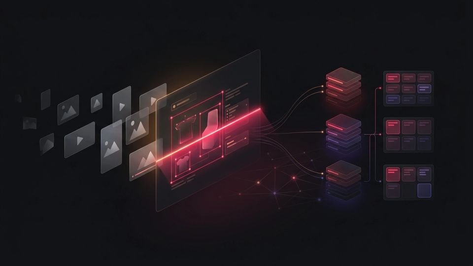 Hero image for Computer Vision for DAM — concept illustration for e-commerce glossary