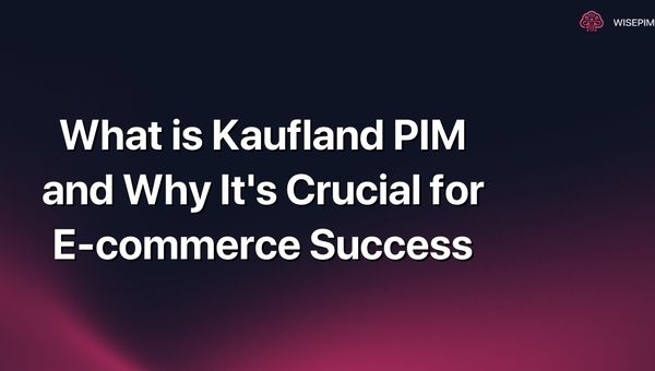 What is Kaufland PIM and Why It's Crucial for E-commerce Success