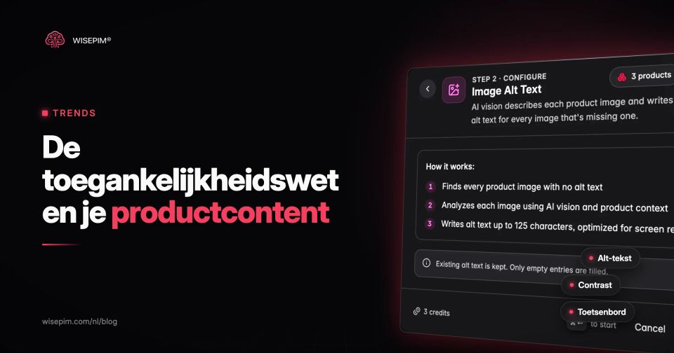 European Accessibility Act: wat het betekent voor je productcontent