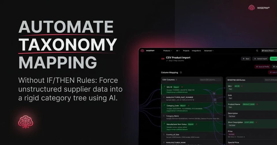 How to Automate Taxonomy Mapping Without IF/THEN Rules