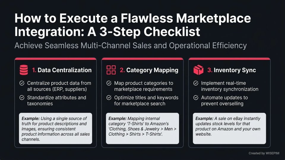 Marketplace Integration infographic