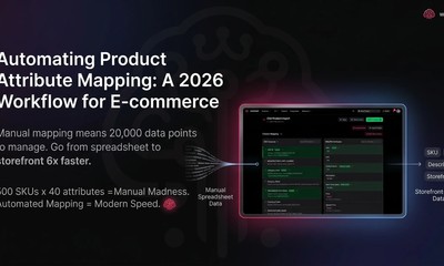 Product attribute mapping automatiseren: Workflow voor 2026