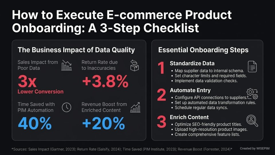 Product Onboarding infographic