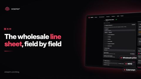 Line Sheet: What a Wholesale Line Sheet Contains, With Template