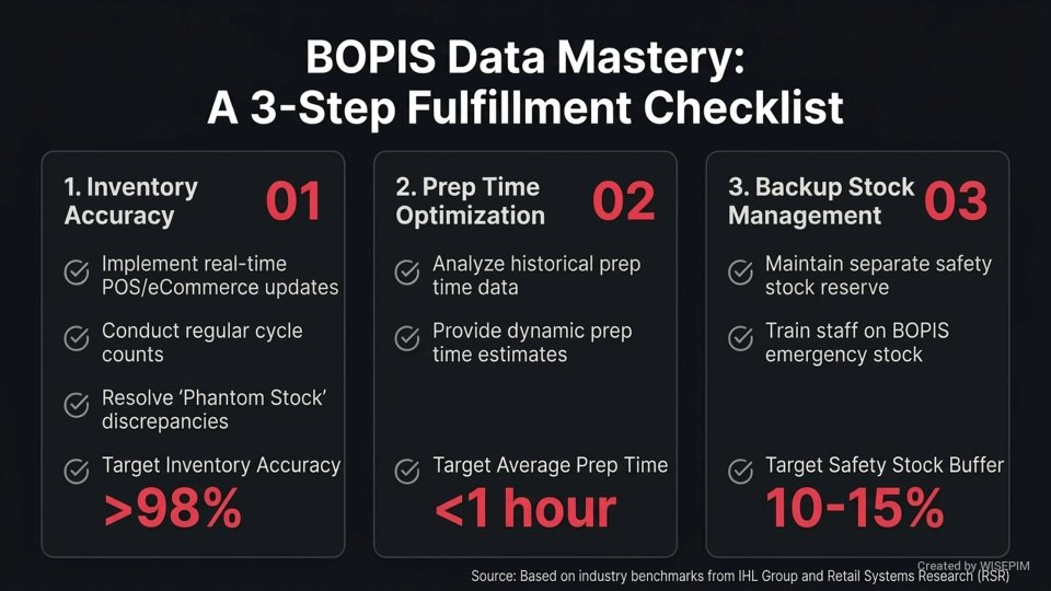 BOPIS (Buy Online, Pick Up in Store) Data infographic