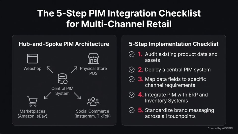 Multi-channel retailing infographic