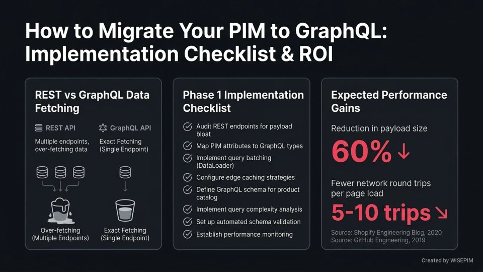 GraphQL for PIM infographic