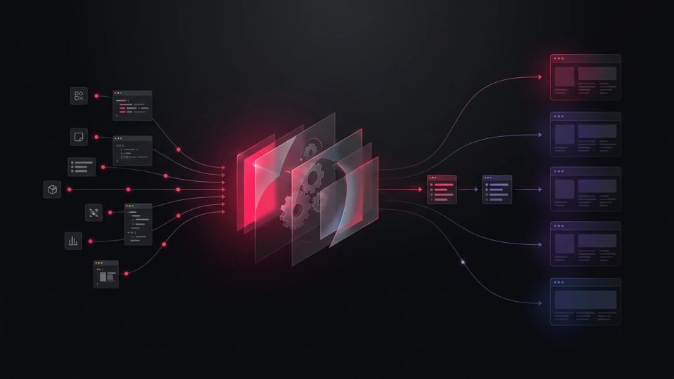 Hero image for Product data transformation engine — concept illustration for e-commerce glossary