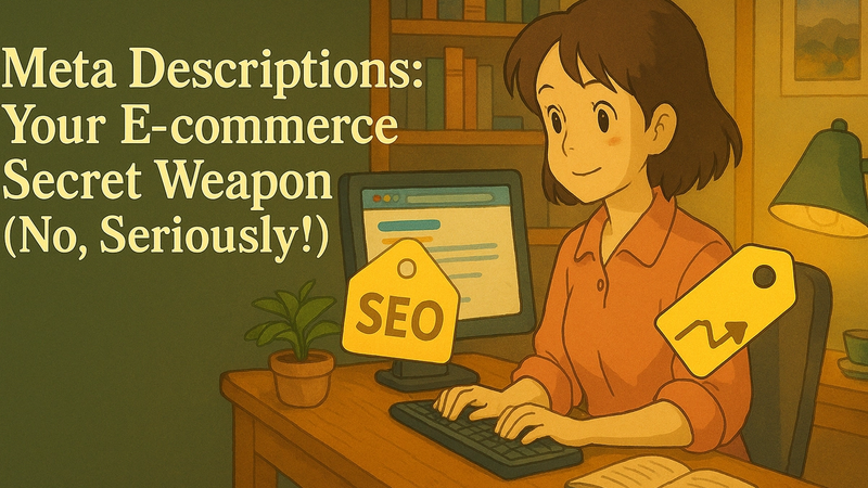 Meta Descriptions: Your E-commerce Secret Weapon (No, Seriously!)