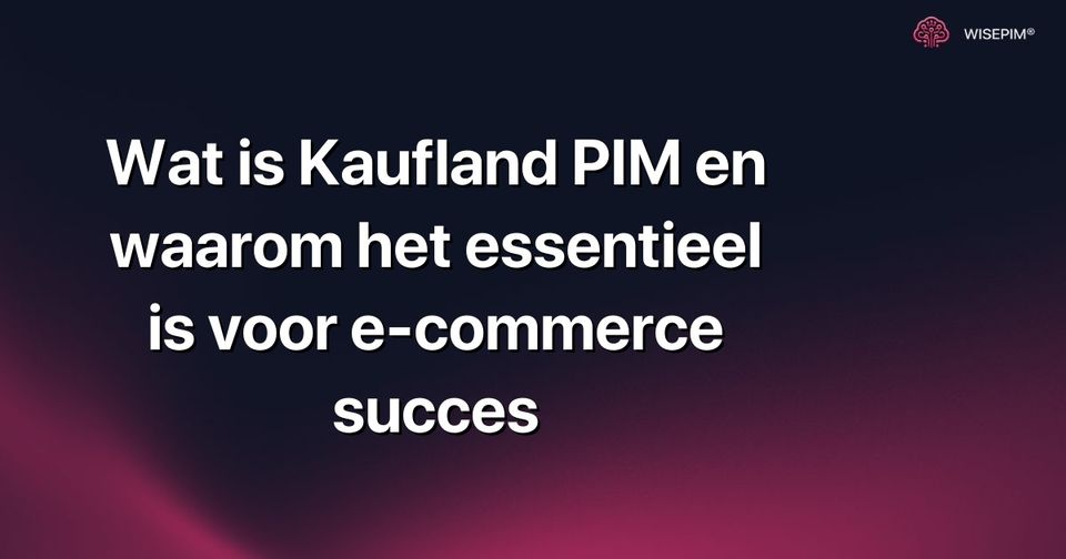 Hoe je Kaufland PIM inzet voor maximaal e-commerce succes