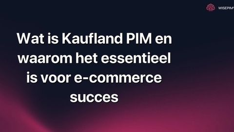 Hoe je Kaufland PIM inzet voor maximaal e-commerce succes