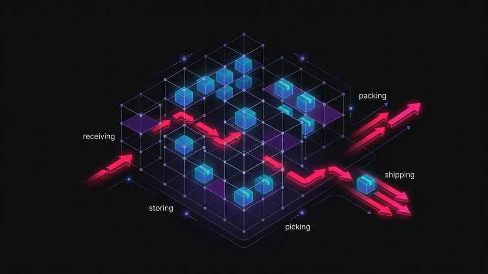 Hero image for Warehouse management — concept illustration for e-commerce glossary