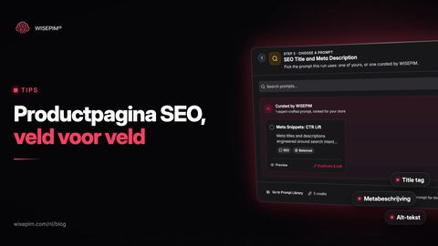 Productpagina SEO: zo optimaliseer je elk veld van je productpagina