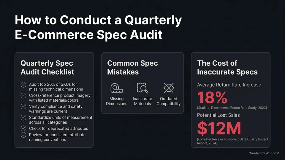 Technical Specifications infographic