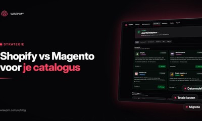Shopify vs Magento: catalogusmodel, kosten en migratie