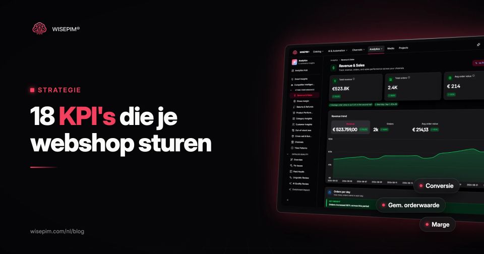 E-commerce KPI's: 18 cijfers voor je webshop, met formules