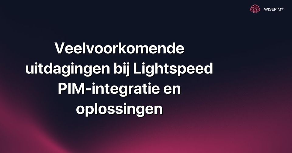 Hoe Lightspeed PIM-integratie uitdagingen effectief aanpakken?