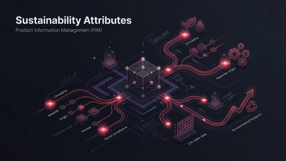 Hero image for Sustainability Attributes — concept illustration for e-commerce glossary