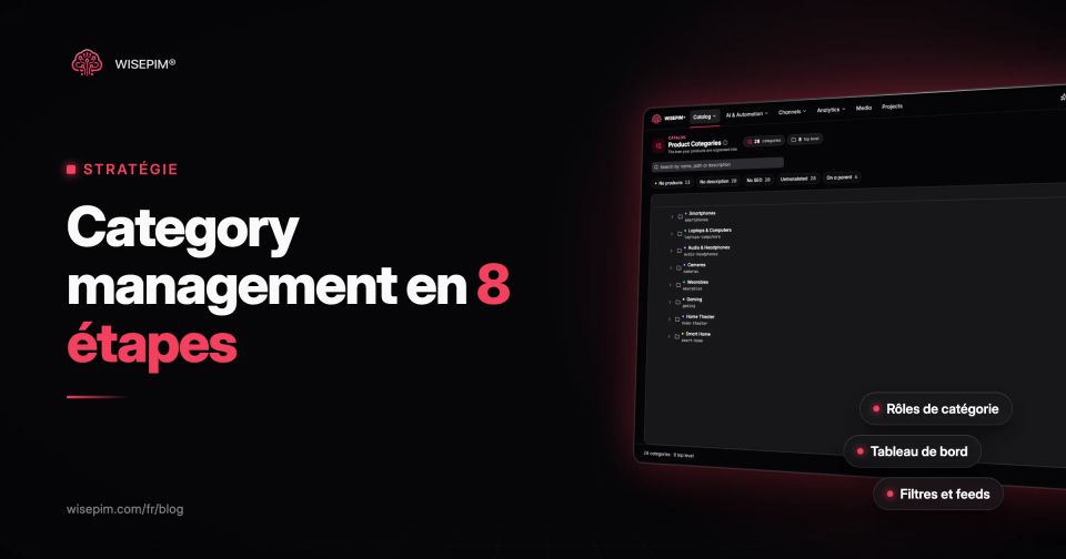 Category management : les 8 étapes appliquées au commerce en ligne