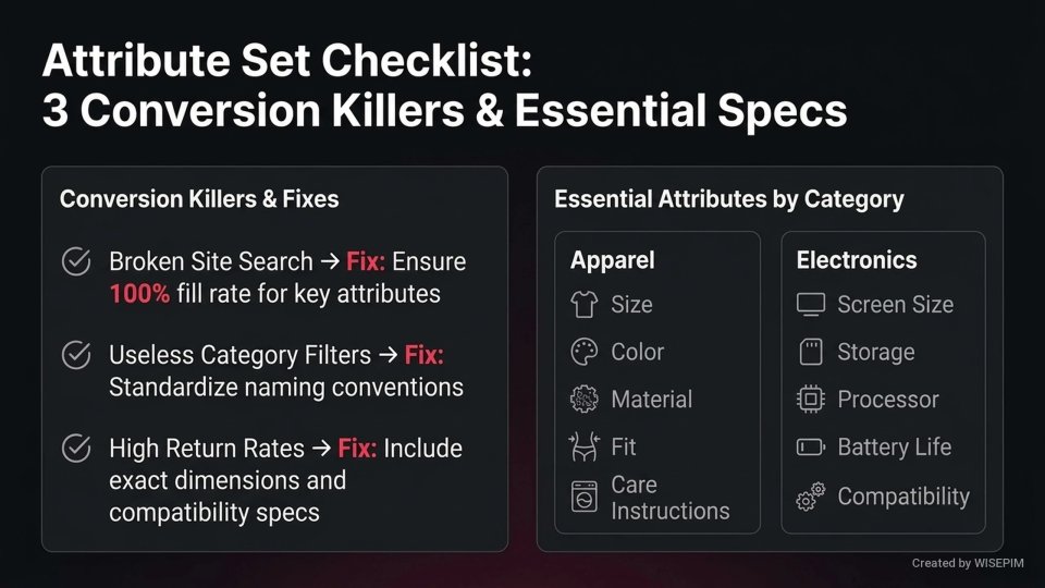 Attribute Set infographic