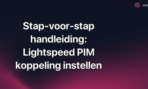 Stap-voor-stap handleiding: Lightspeed PIM koppeling instellen