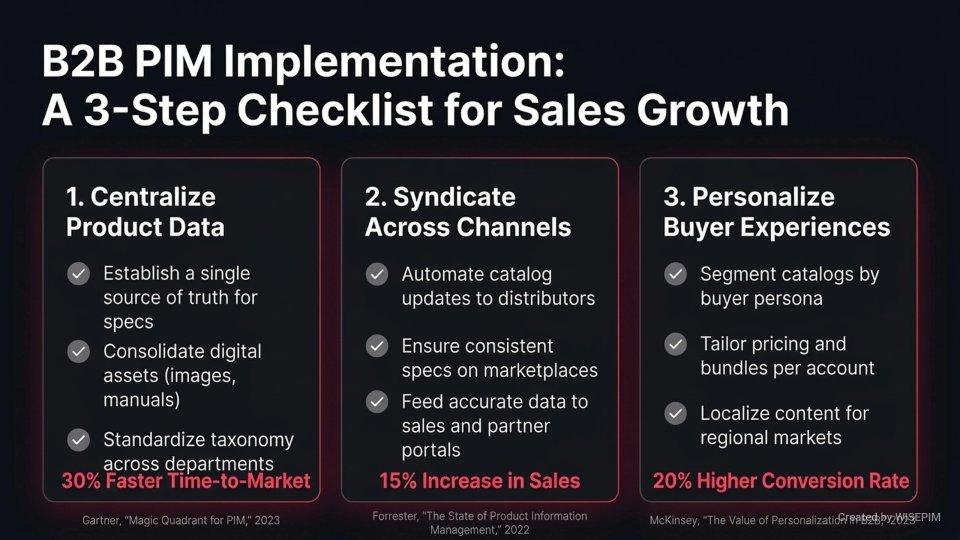 B2B marketing infographic