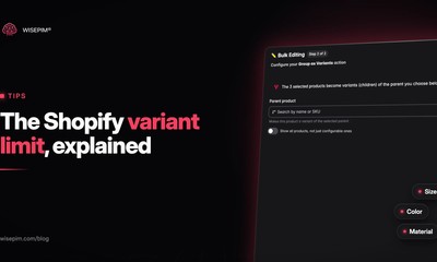 Shopify Variantenlimit: 2.048 Varianten, 3 Optionen und Workarounds