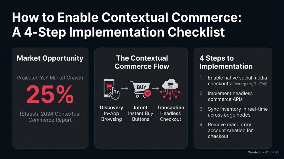 Contextual Commerce infographic