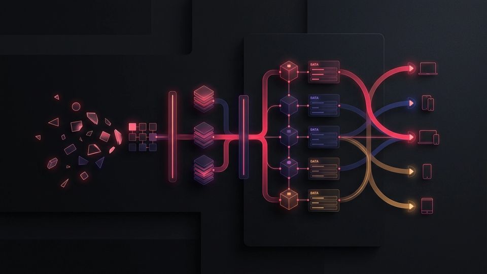 Hero image for Structured Content — concept illustration for e-commerce glossary