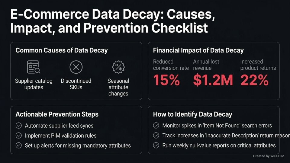 Data Decay infographic