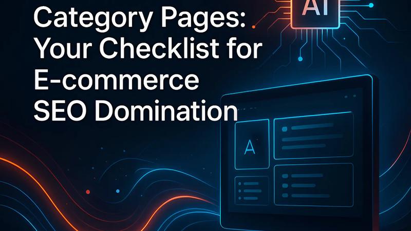 PIM-Powered Category Pages: Checklist for E-commerce SEO Domination