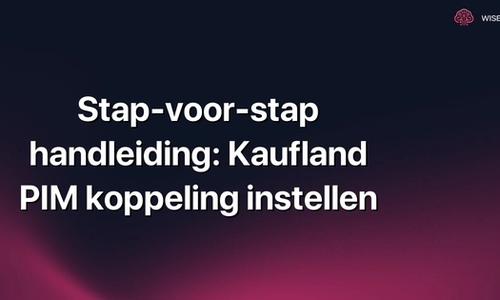 Stap-voor-stap handleiding: Kaufland PIM koppeling instellen