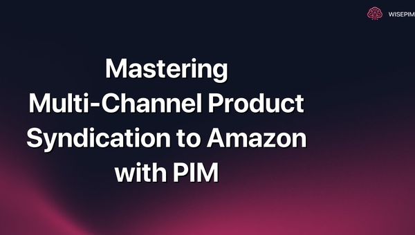 Mastering Multi-Channel Product Syndication to Amazon with PIM