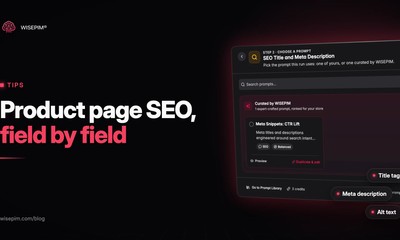 Produktseiten-SEO: Ein Feld-für-Feld-Guide für E-Commerce-Teams