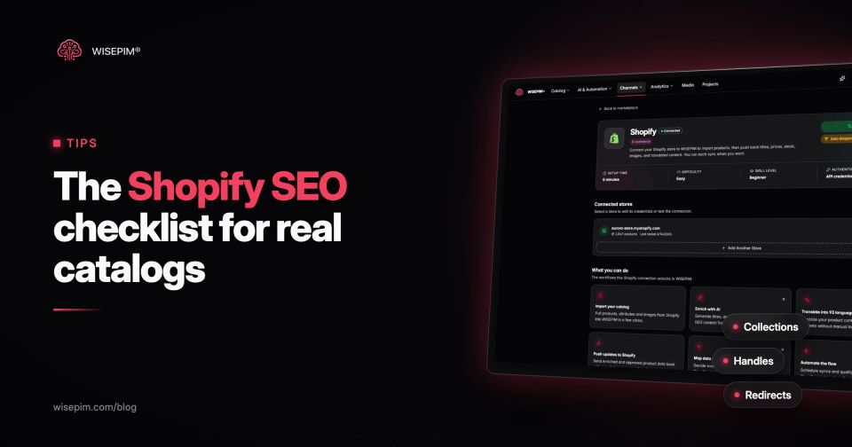 Shopify SEO-Checkliste: 28 Checks vom Setup bis zu den Produktdaten