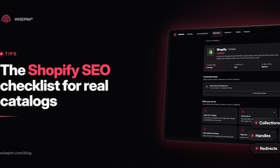Shopify SEO-Checkliste: 28 Checks vom Setup bis zu den Produktdaten